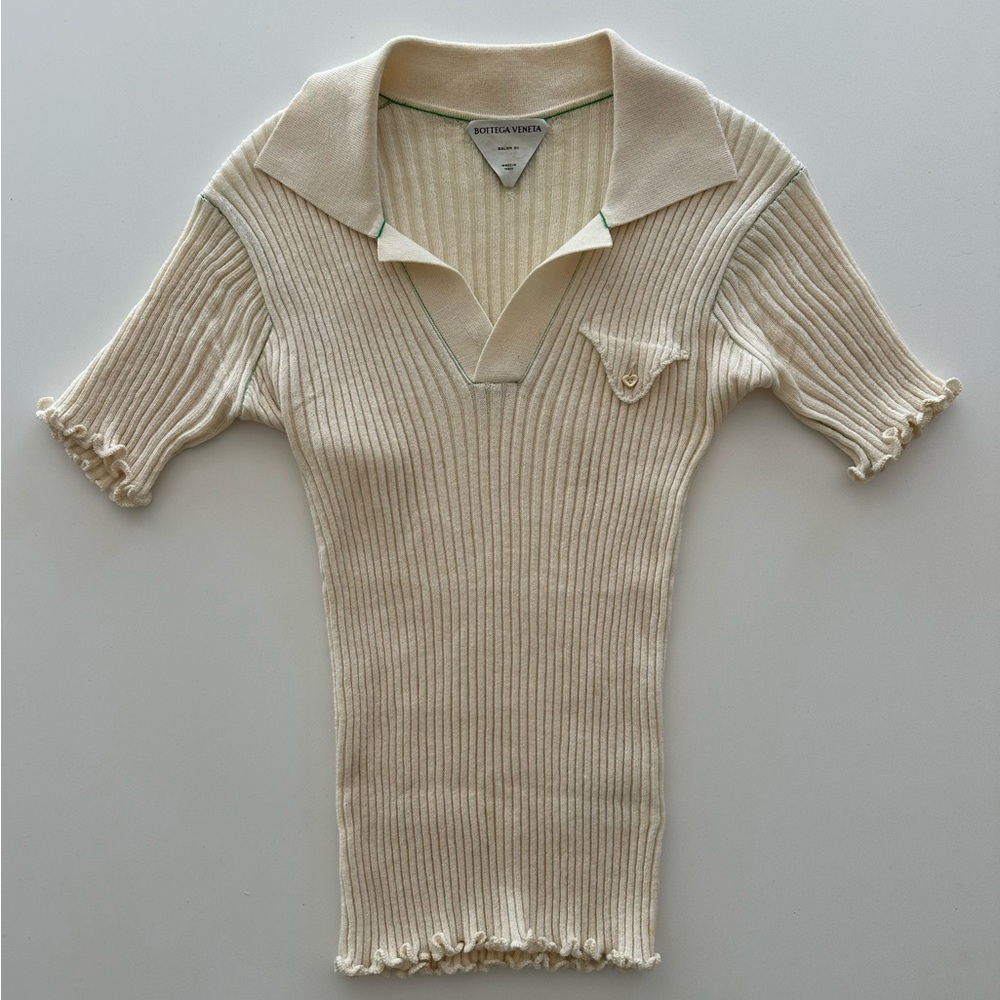 Bottega Veneta Ribbed Polo